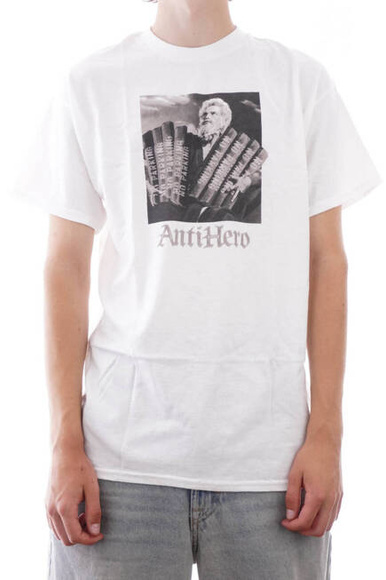 Antihelden-T-Shirt - Die Zehn Gebote weiß