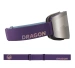 Dragon R1 OTG Goggles - Deep Plum Lumalens Silver Ionized & Lumalens Amber Lens