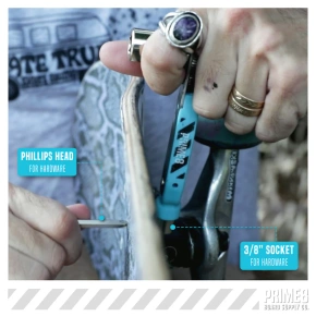 Prime8 Skateboard-Schlüssel - Triple Rachet Lite Skate Tool