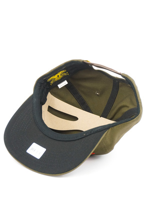 Antihero Baseballkappe - Basic Eagle (Braun/orange)