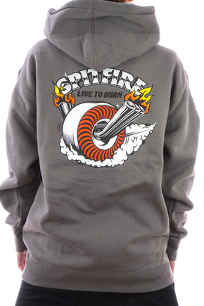 Spitfire Sweatshirt - Burnout Solid (chrom/mehrfarbig)