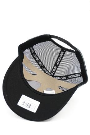  Snapback Santa Cruz - Wagon Dot Meshback weiß/grau