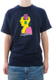T-shirt Krooked - Smart Money True (marineblau)