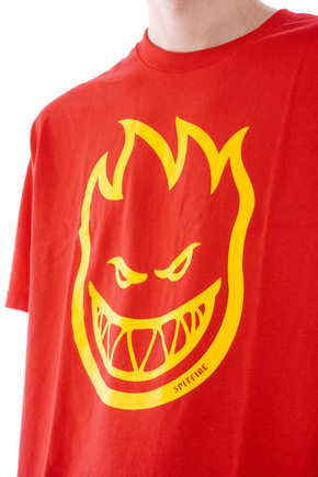 Kinder-T-Shirt Spitfire - BigHead (rot/gold)