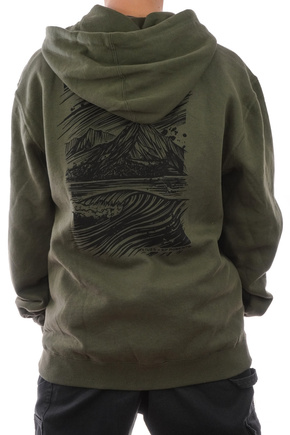 Etnies Sweatshirt - RP Scenic (militärisch)