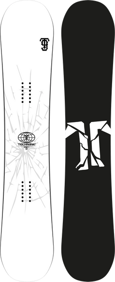 Slash Snowboard - Glücklicher Ort