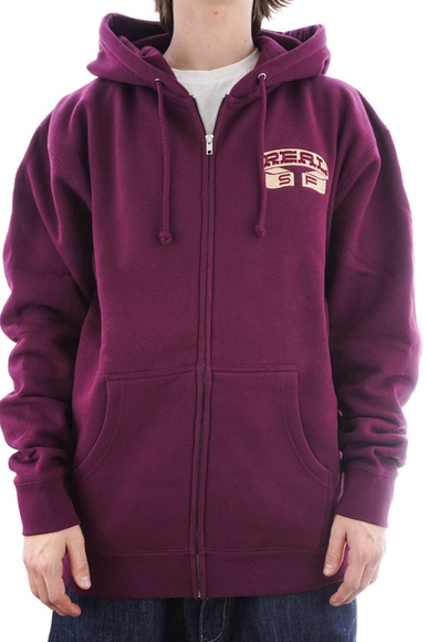 Real - Kapuzenpulli mit Muni-Stickerei (kastanienbraun/khaki) Sweatshirt