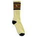 Anti Hero Socken - Scratch (creme/gelb)