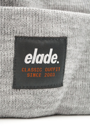 Elade-Acryl Uhr Hut hellgrau 24