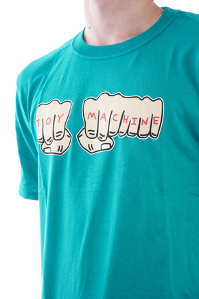 Toy Machine T-Shirt - Fists T-Shirt (jade)