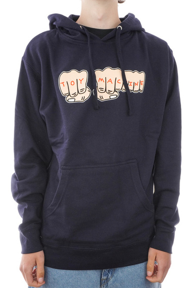 Toy Machine Sweatshirt - Fists (marineblau)