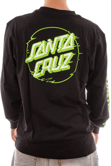 Longsleeve Santa Cruz - Vivid Other Dot schwarz