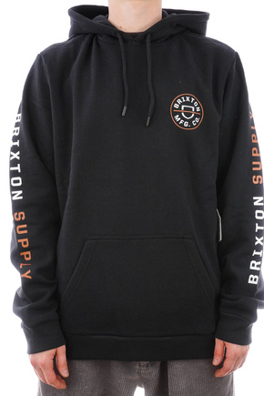 Brixton Sweatshirt - Crest (schwarz)
