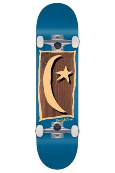 Fundament Komplettplatte - Stern & Mond V2 blau