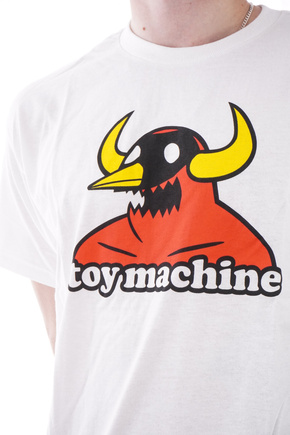 Toy Machine T-shirt - Masked Monster T-Shirt (weiß)