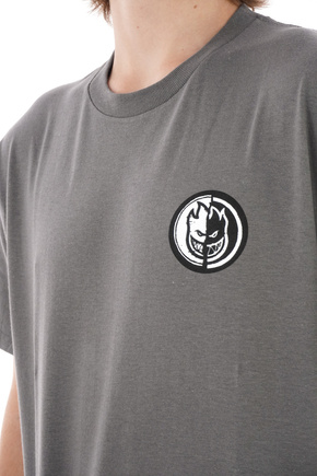 Spitfire T-Shirt - Yin Yang (anthrazit/schwarz/rot)