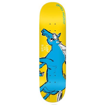 Deck Krooked -Manderson Lurn to Ride (gelb)