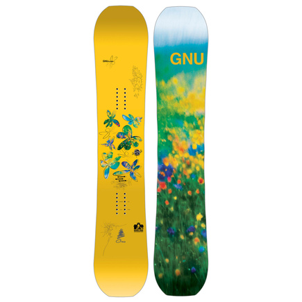 Damen-Snowboard GNU - Gloss C2E