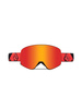 Volcom Odyssey Schwimmbrille - Orange/Braun/Rot Chrom + Gelb