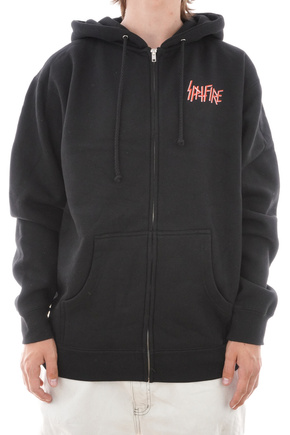Spitfire Sweatshirt - Zip Undead (schwarz)