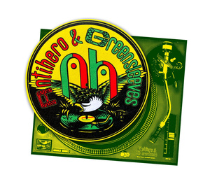 Antihero X Greensleeves Plattenspielermatte - Slipmat World Conspiracy (rasta)