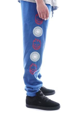 Spitfire Jogginghose - Big Head Swirl Combo Royal
