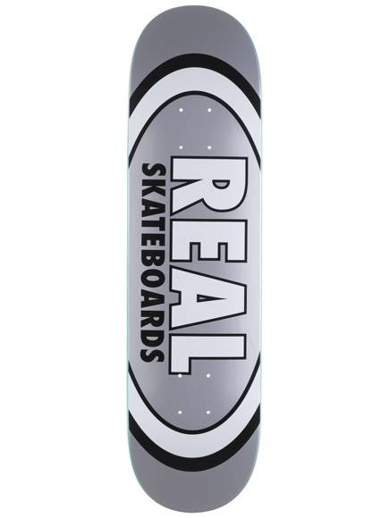 Deck Real - Klassisch oval (silber)