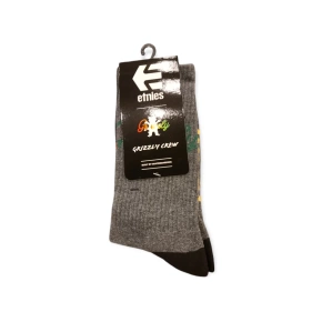 Etnies x Grizzly Crew Socken (grau)