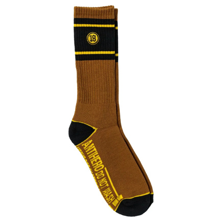 Anti Hero Socken - Scratch (creme/gelb)
