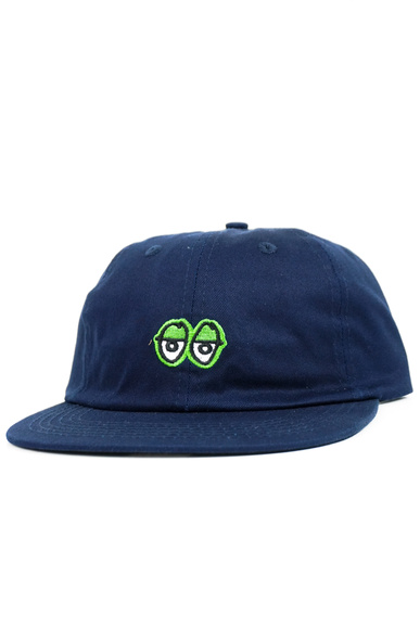 Krooked Baseballmütze - Eyes Strapback (navy grean)