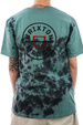 BRIXTON - Crest II Stt T-shirt (teal/schwarz cloud)