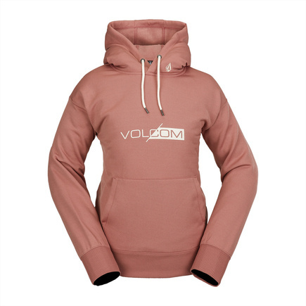 Volcom Damen Snowboard-Sweatshirt - Core Hydro HD (erdrosa)