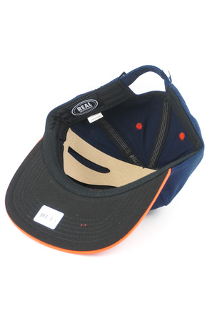 Real - Oval Emb Strapback-Mütze (navy)