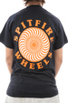Spitfire T-Shirt - Classic 87 Swirl Fl (schwarz/orange/weiß)