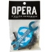 Opera-Halterungen - Allen Hardware (schwarz/blau)