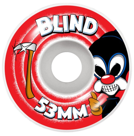 Blinde Räder - Sensenmann-Imitator (rot)