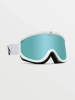 Volcom Footprints Goggles - Matte White Stone/Eis Chrom + Gelb