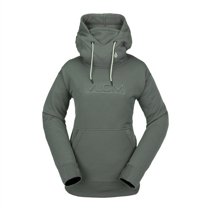 Damen Snowboard Sweatshirt Volcom - Hydro Riding HD (Eukalyptus)