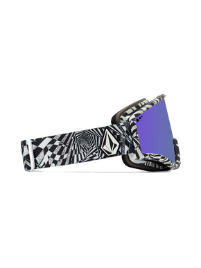 Volcom Yae Schwimmbrille - OP Art/Lila Chrom + Gelb