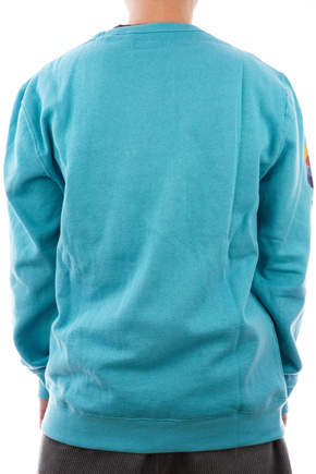 Brixton Sweatshirt - Alton Crew (aquamarin)