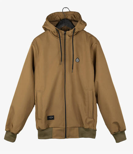 Elade Jacke - Softshell Icon Mini-Logo camel