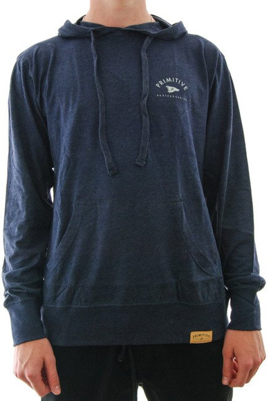 Primitive Sweatshirt - Wimpel Bogen Pullover Hoodie Marine