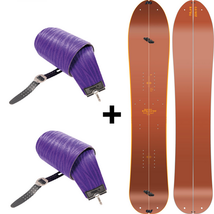 Splitboard Nitro - Slash Split + Dichtungen Vertikal von KOHLA