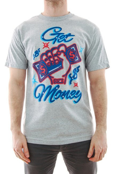 DGK-T-Shirt - Get Money Ath. Heather