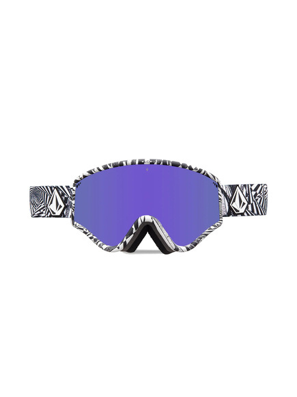 Volcom Yae Schwimmbrille - OP Art/Lila Chrom + Gelb