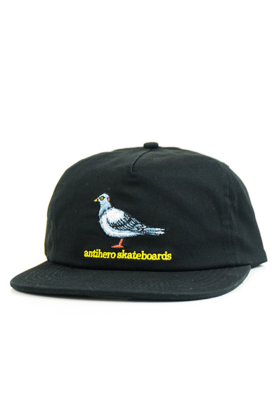 Antihero Baseballkappe - Pigeon Snapback (schwarz)