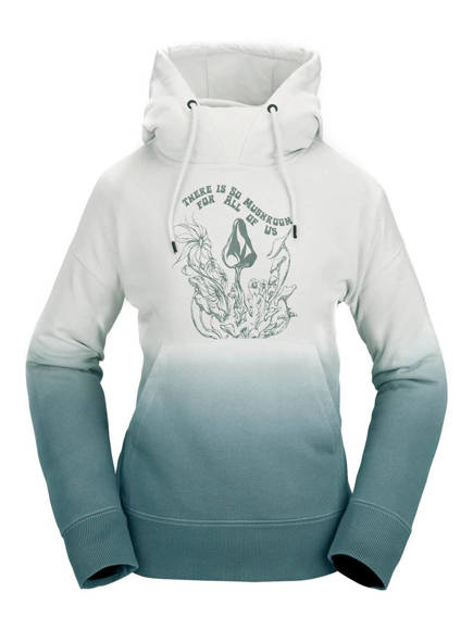 Volcom Damen Snowboard Sweatshirt - Vol Peak HD (grüne Asche)