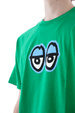 T-shirt Krooked - Augen (grün)