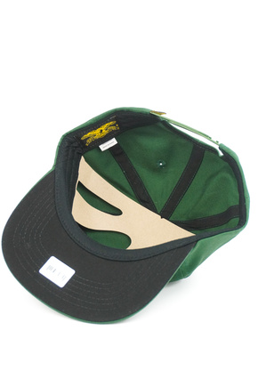 Antihero Baseballkappe - Basic Eagle (dunkelgrün/gelb)