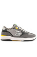 Cariuma Schuhe - Skategoat C25 Pro Charcoal Grau Wildleder Hellgrau Mesh Ice Logo Gelb Sneaker